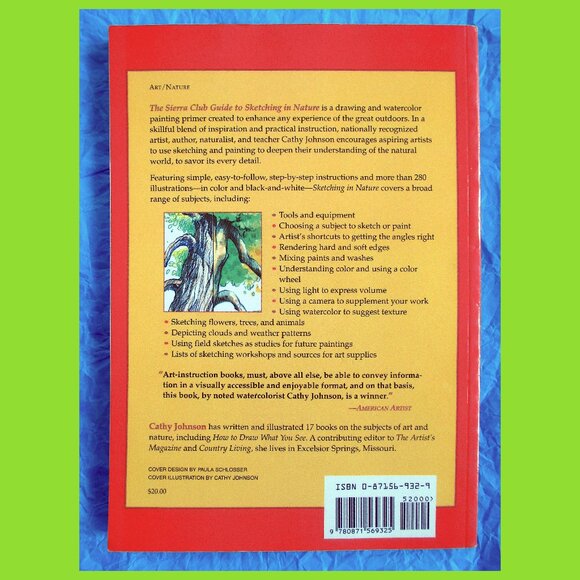 Book: The Sierra Club Guide to Sketching in Nature, by Cathy Johnson - Picture 16 of 16